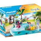 Playmobil 70610 piscina pequena com esguicho