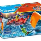 Playmobil City Action Lancha de Resgate Kitesurfer +4 Anos