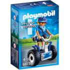 Playmobil - city action - policial feminina com segway - 6877