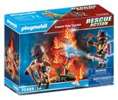 Playmobil Fireman com Árvore