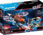 Playmobil Galaxy Police - Piratas Galácticos com Helicóptero 70023