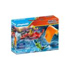 Playmobil Lancha de Resgate Kitesurfer - City Action - 70144 - Sunny Brinquedos