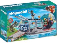 Playmobil Lancha Inimiga com Raptor