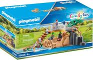 Playmobil Outdoor Lion Enclosure, Multicolored, 34.8 x 12.0 x 18.7 cm