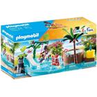 Playmobil Piscina Infantil com Toboágua - Family Fun - 70611