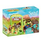 Playmobil Spirit Snips e Senor Carrots com Estábulo 70120