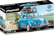 Playmobil Volkswagen Beetle Fusca Azul - 52 Peças