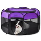 Playpen Pet Love's Cabin para Cães - Tenda Grande Roxa