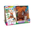 Playset Aventura - Dino e Amigos - Muitas Atividades - ELKA