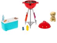 Playset Barbie com Pets Mattel