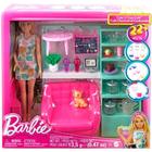 Playset Barbie Fashion Bem Estar Hora do Chá Mattel