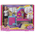 Playset Barbie Profissões Ginasta Piruetas Mattel