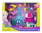 Brinquedo Boneca Mega Casa Surpresa Escala Polly Pocket GFR12 Completa  Original Matel Poly Playset em Promoção na Americanas