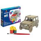 Playset Carrinho p/ Pintura 3D