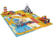 Playset Cidade Hot Wheels Tubarão Xalingo - 20 Peças