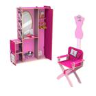 Playset Closet Da Barbie Xalingo Brinquedo Infantil