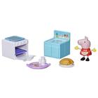 Playset com Mini Figura - Peppa Adora Cozinhar - Peppa Pig - Hasbro