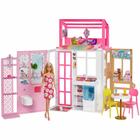 Playset e Boneca Barbie - Nova Casa Glam - Mattel