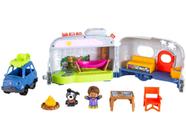 Playset Little People Fisher-Price Trailer de - Aventuras e Aprendizagem Mattel 8 Peças