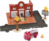 Playset Mattel Disney Pixar Cars On The Road Red's Fire Station