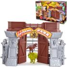 Playset Parque Dinossauro Jurassic Extreme Park Mini Construa seu Parque