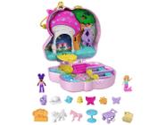 Mini Boneca - Polly Pocket - Polly com Veículo - Limousine Fashion - Mattel  - superlegalbrinquedos