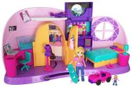 Playset Polly Pocket Transformation com boneca Polly e quadricóptero