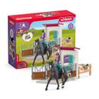 Playset Schleich Horse Box com Lisa e Storm Horse Club