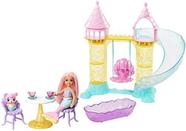 Playset Sereia Dreamtopia Barbie, com Boneca Chelsea, Merbear e Castelo de Areia - Diversão Aquática