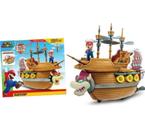 Playset Super Mario Playset Deluxe Navio Bowser ship - Candide - 3021