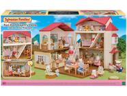 Playset Sylvanian Families Casa Telhado Vermelho - Sótão Secreto Epoch