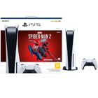 PlayStation 5 Standard Edition Branco + Marvels Spider Man 2 + Controle Sem Fio Dualsense Branco - Sony