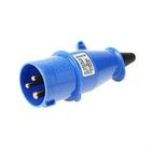 Plug 2P+T 32A 200/250V Azul Newkon 3276 - Steck