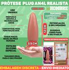 Plug anal 12 x 3,5cm creme - LA PIMIENTA