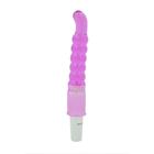 Plug Anal com Vibrador incitador Anal Massageador Ânus em Jelly 17 cm