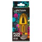 Plug Anal Lume com LED