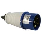 Plug Blindado 3P + Terra Azul 16A 220v Metaltex