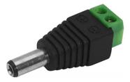 Plug borne p4 macho com borne 2.1 / 5.5mm parafuso 062-9791 50246