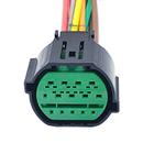 Plug Conector 14 Vias Farol Hyundai Creta 2016 até 2019