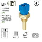 Plug Eletrônico Sensor Temperatura Água Corsa Astra Blazer Celta Classic Prisma S10 Uno Tempra MTE4051