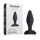 Plug em Silicone Confort Médio - Preto - A Sós