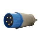 Plug Industrial Soprano 3P+T+N IP44 9H 16A 220240Vca Azul