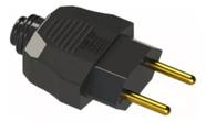 plug macho 180 2p 20a preto - weg