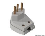 Plug Macho Forte 2P T 10A/250V Cz 39062 Pfpb10-3 c/10pcs