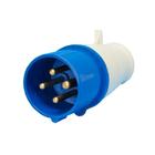 Plug Macho Industrial Jng 3p+t 16a 9h Azul 250v Mgi-014-9