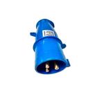 Plug Macho Industrial Steck 2p+t 32a Azul 250v Newkon N-3276