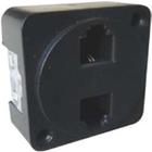 Plug Telefone Tomada Modular Idc Extensao Preto