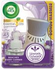 Plugue Air Wick em óleo perfumado, kit inicial, lavanda e camomila 1ct, óleos essenciais, purificador de ar, roxo