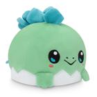 Plushie TeeTurtle, o dinossauro reversível original, hortelã