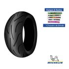 Pneu 180/55-17 Traseiro Xj6/ Mt 07/ Cb 650F/ Hornet/ Fazer 600/ Bandit/ F 800/ Triumph Power 2 Michelin